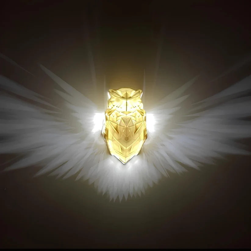 NovaWings™ – Wandlampe mit Projektion von Flügeln im Flug