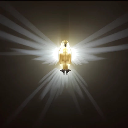 NovaWings™ – Wandlampe mit Projektion von Flügeln im Flug