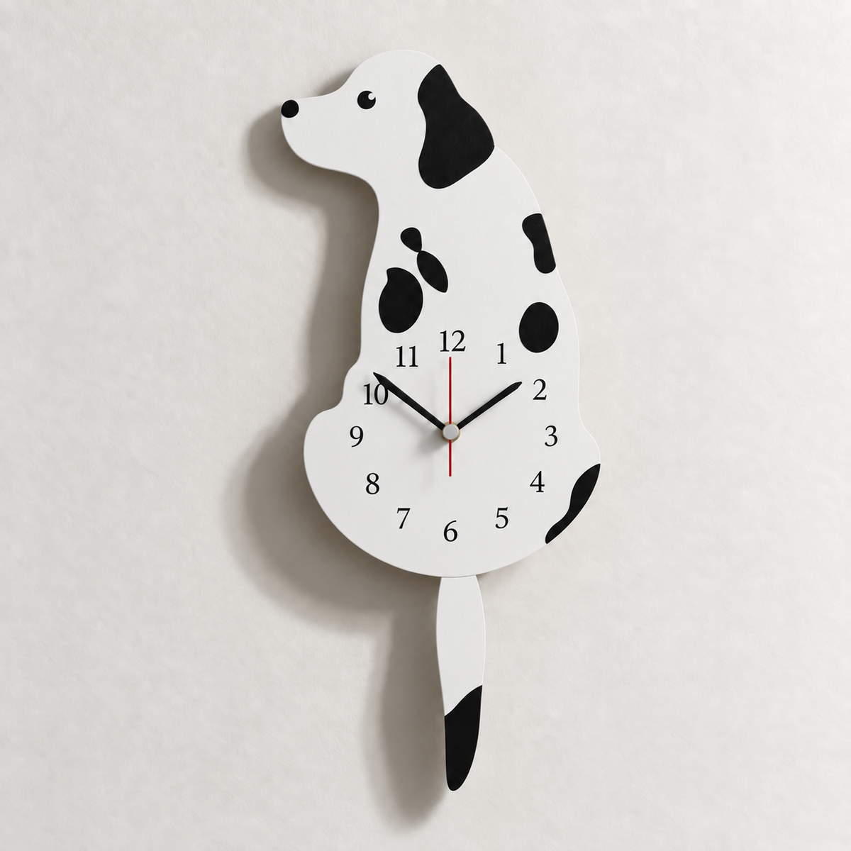 NovaPet Clock – Hunde- und Katzenuhr mit wackelndem Schwanz