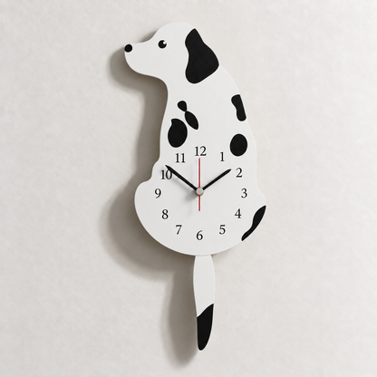 NovaPet Clock – Hunde- und Katzenuhr mit wackelndem Schwanz