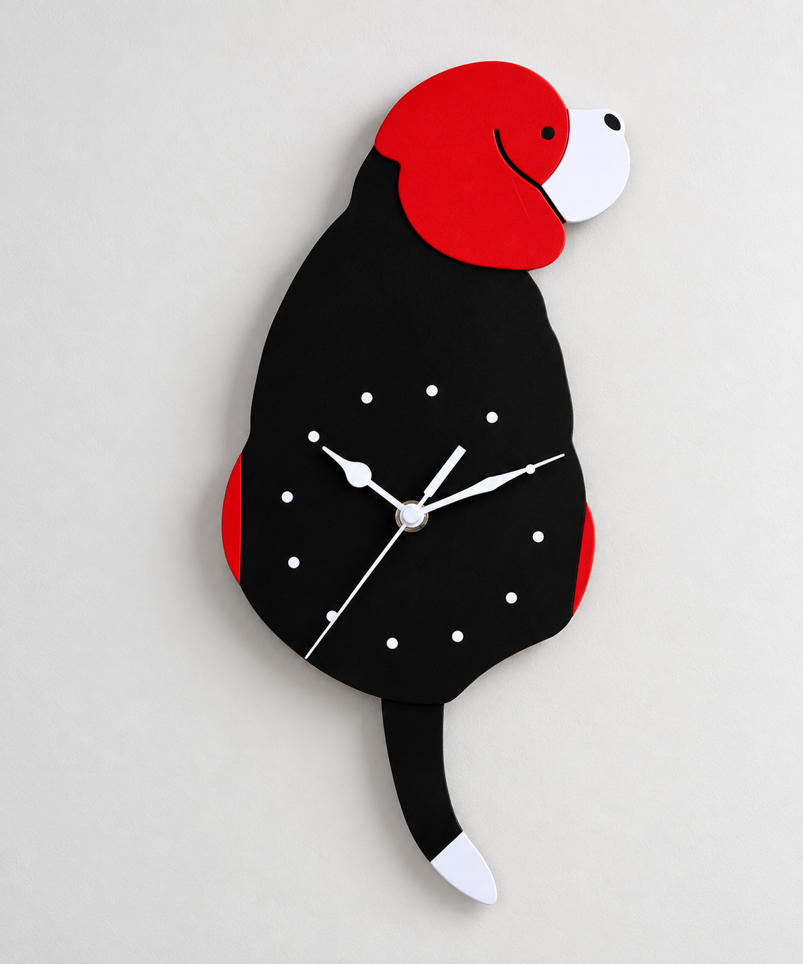 NovaPet Clock – Hunde- und Katzenuhr mit wackelndem Schwanz