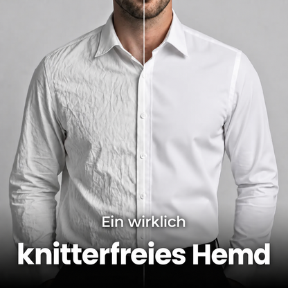 NovaShirt – Knitterfreies Hemd mit schmaler Passform