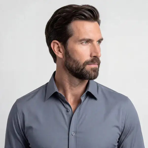 NovaShirt - Camicia Antipiega a Taglio Aderente