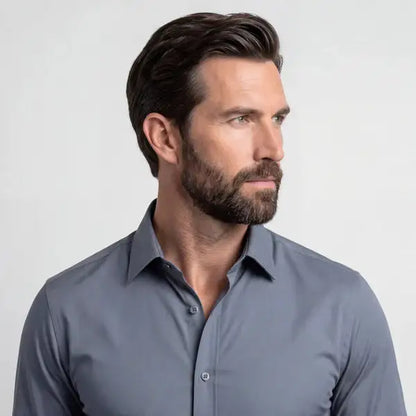 NovaShirt - Camicia Antipiega a Taglio Aderente