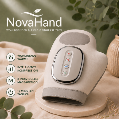NovaHand™ Therapiehandschuh – Linderung bei Gelenkbeschwerden, Steifheit, Entzündungen und Schmerzen in 15 Minuten