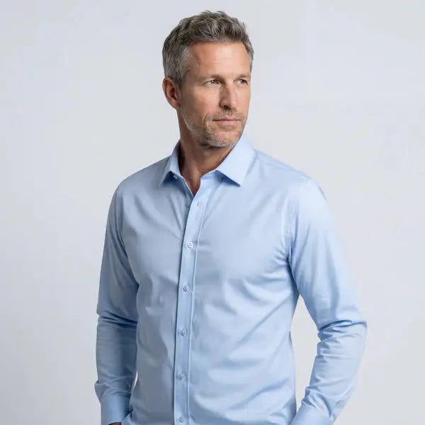 NovaShirt - Camicia Antipiega a Taglio Aderente