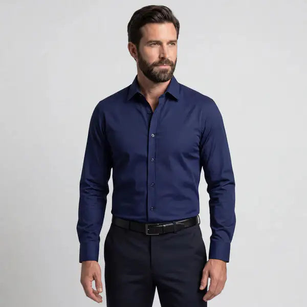 NovaShirt - Camicia Antipiega a Taglio Aderente