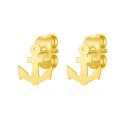 NovaHook™ – Ohrstecker in Ankerform aus Edelstahl ⚓