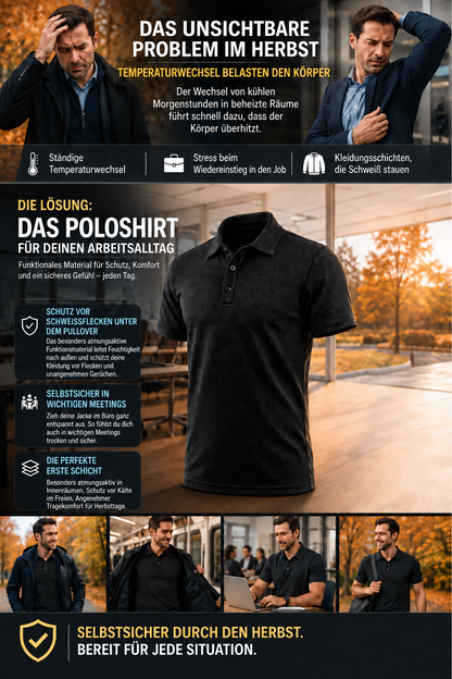 NovaPolo – Ultrabequemes Herren-Poloshirt
