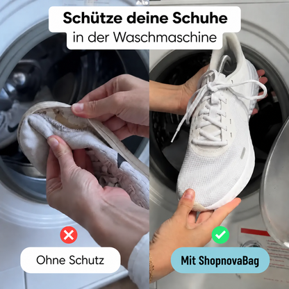 ShopnovaBag – Schutzbeutel für die Schuhwäsche in der Waschmaschine