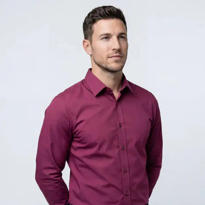 NovaShirt - Camicia Antipiega a Taglio Aderente
