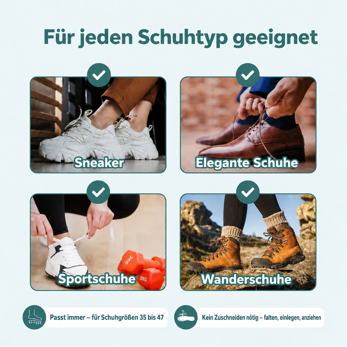 Magnetische Einlegesohlen NovaSlim | Nimm mit JEDEM SCHRITT ab