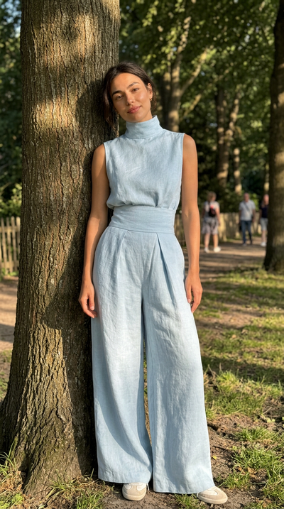 NovaBreeze™ – Deluxe-Damenset aus Baumwolle und Leinen