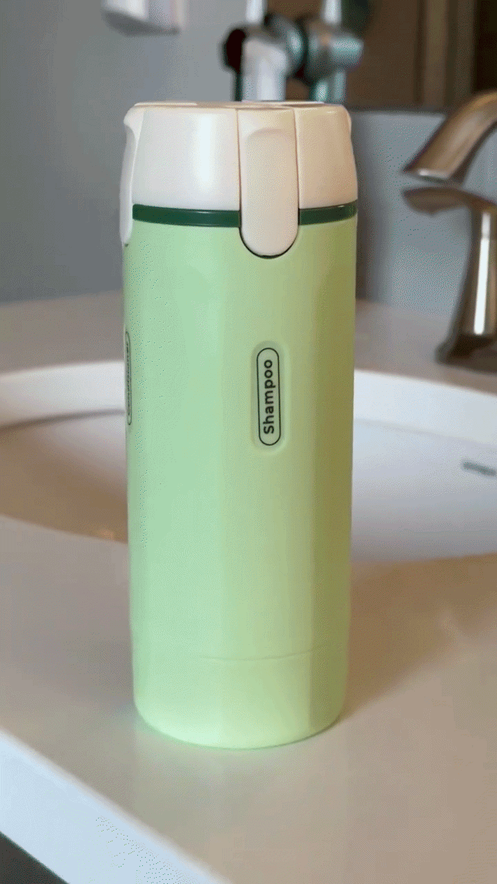 NovaBottle – Flaconi da Viaggio 4-in-1 per Bagno